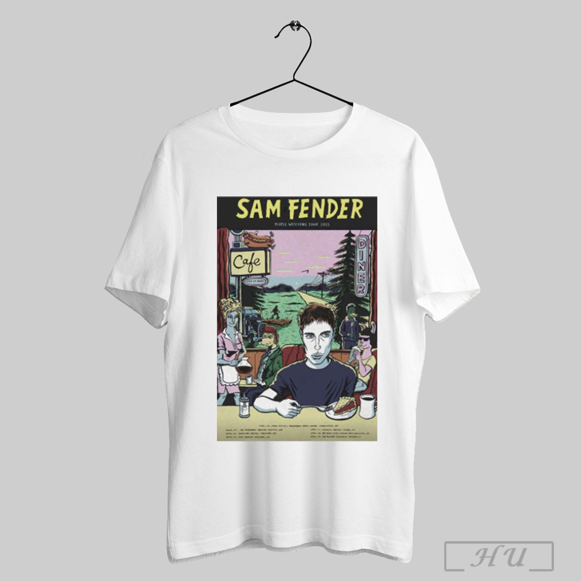 2025 Sam Fender Portland Oregon Poster April T Shirt Sweatshirt