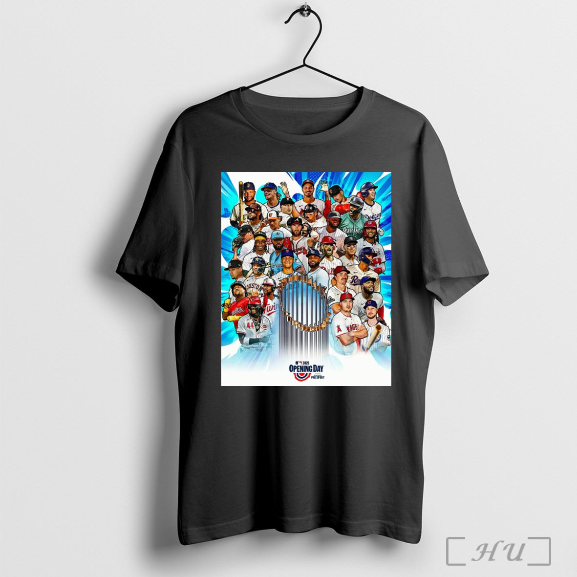 Congratulations Mlb 2025 Today Is Opening Day All Teams Artwork Poster T Shirt Sweatshirt