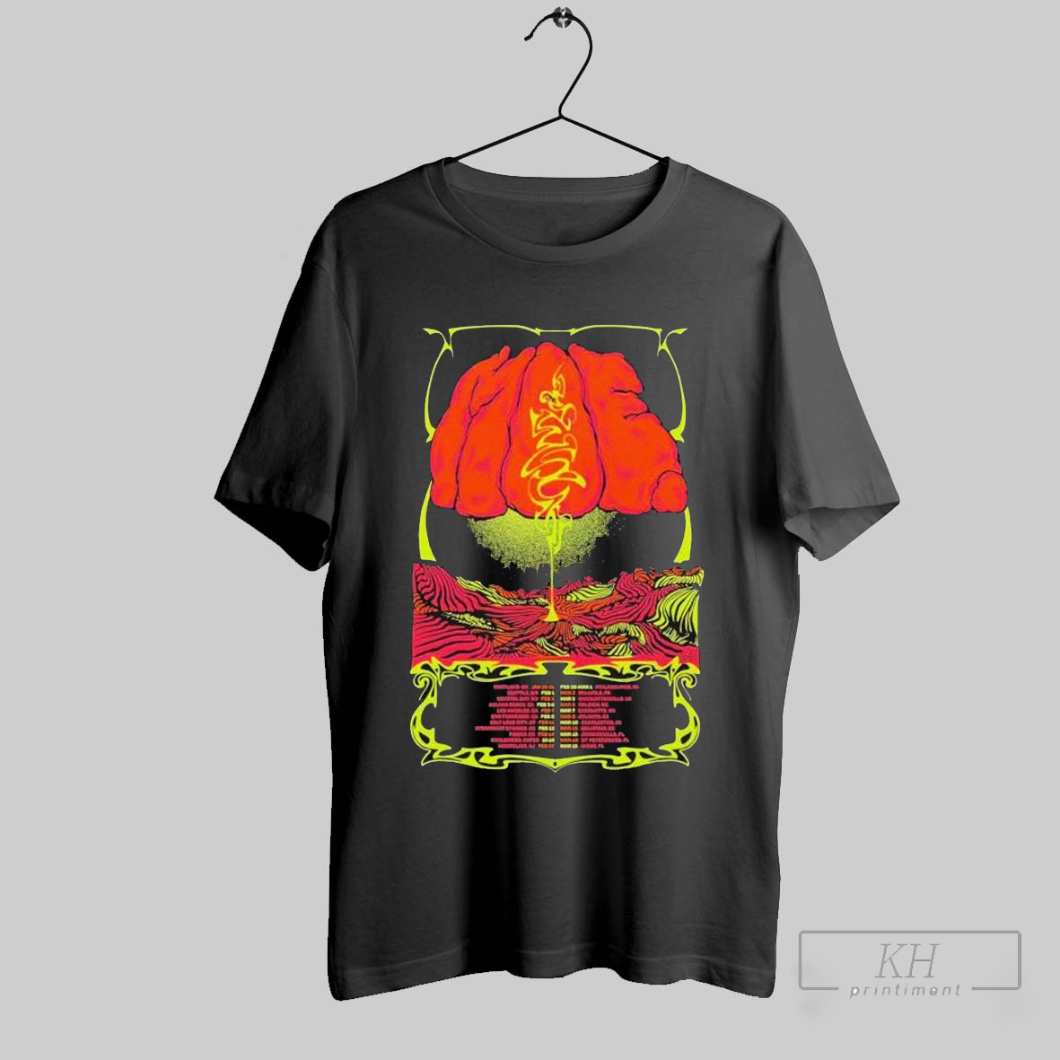 Moe The Band Tour Feb Mar 2025 Show T Shirts T Shirt Sweatshirt Cutom Poster Coffee Mugs Ornaments