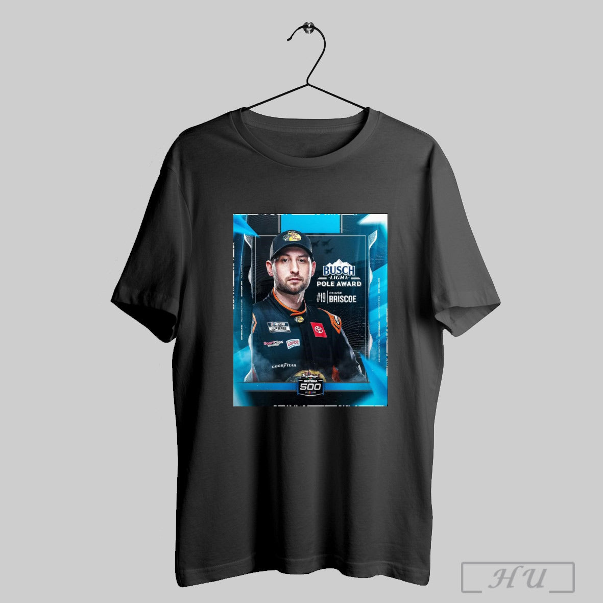 Nascar Busch Light Pole Award Chase Briscoe 19 Daytona 500 2025 Poster T Shirts Sweatshirt