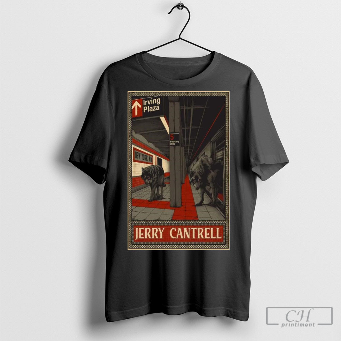 Official Jerry Cantrell February 5 2025 Nyc Poster Shirt Sweatshirt