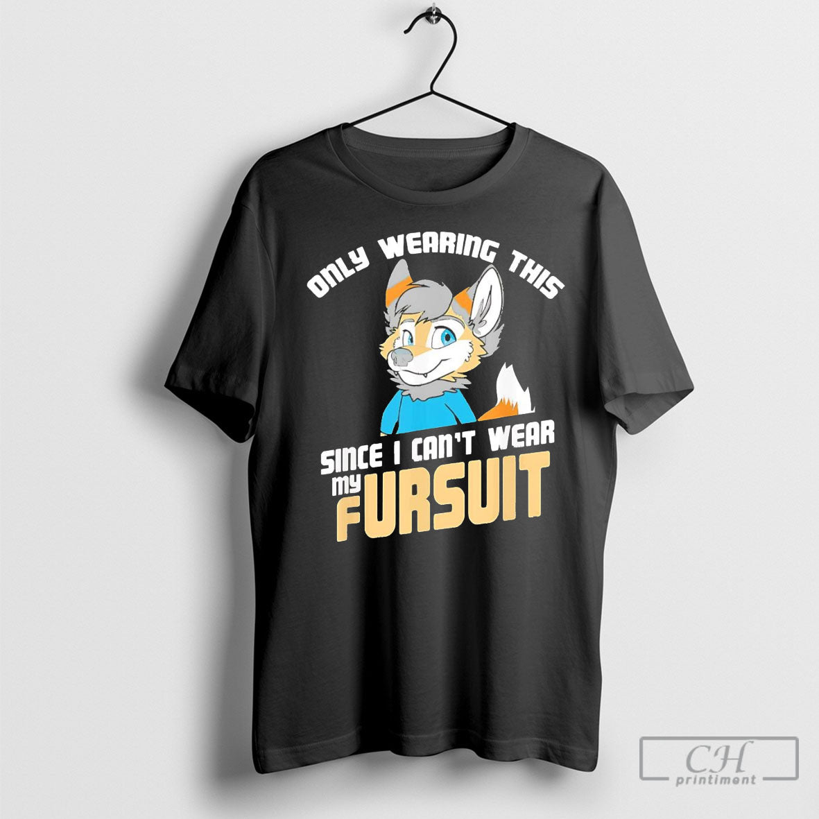 Official Only Wearing This Since I Cant Wear My Fursuit Shirt Poster Ornaments