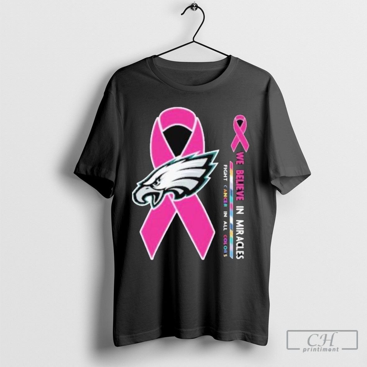 Official Philadelphia Eagles We Believe In Miracles Shirt Poster Ornaments