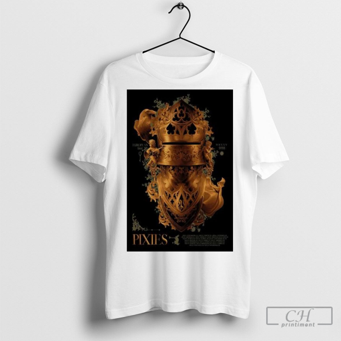 Official Pixies Tour 2025 Poster Tee Shirt Sweatshirt