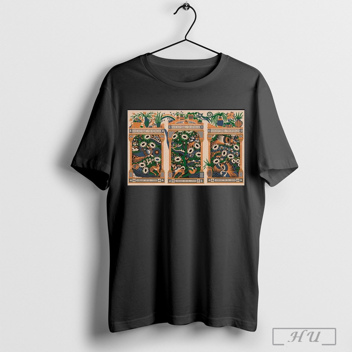 Official Poster Dave Matthews Band January 23 26 2025 Moon Palace In Riviera Maya Mexico T Shirt