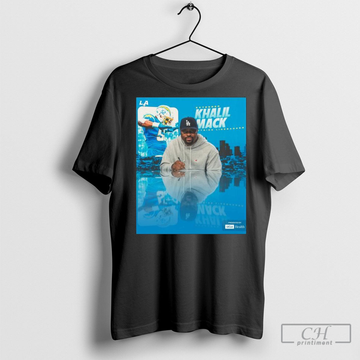 Official Poster Khalil Mack Is Back Los Angeles Chargers Football Nfl Outside Linebacker T Shirt