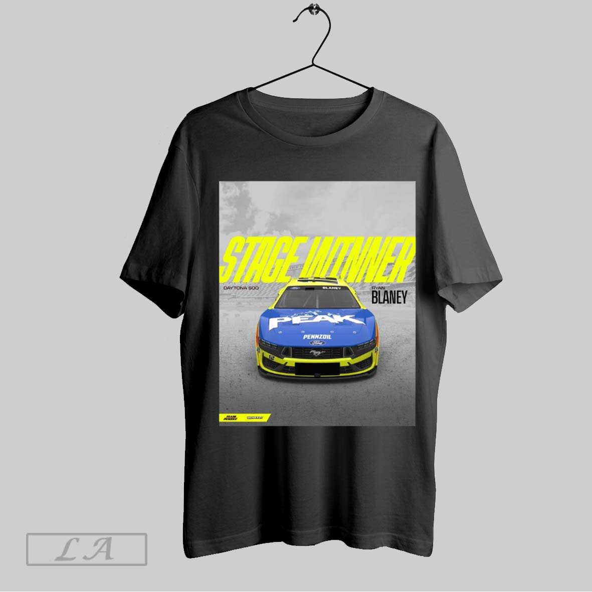 Top Daytona 500 Ryan Blaney Stage Winner Feb 16 2025 Nascar Poster T Shirt