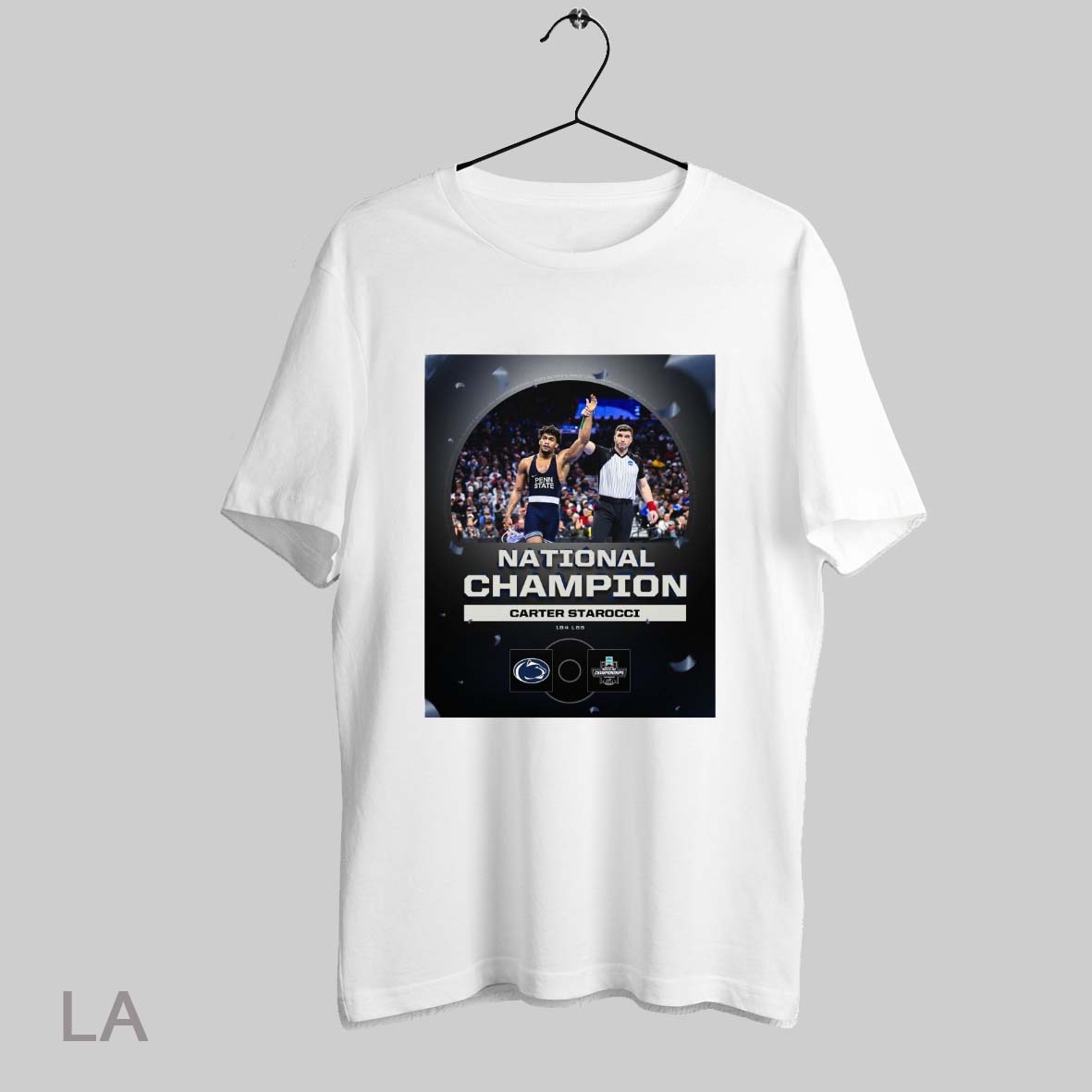 Top National Champion Carter Starocci 184 Lbs Penn State Nittany Lions Wrestling Championship 2025 Poster T Shirt Sweatshirt Hoodie Shirt