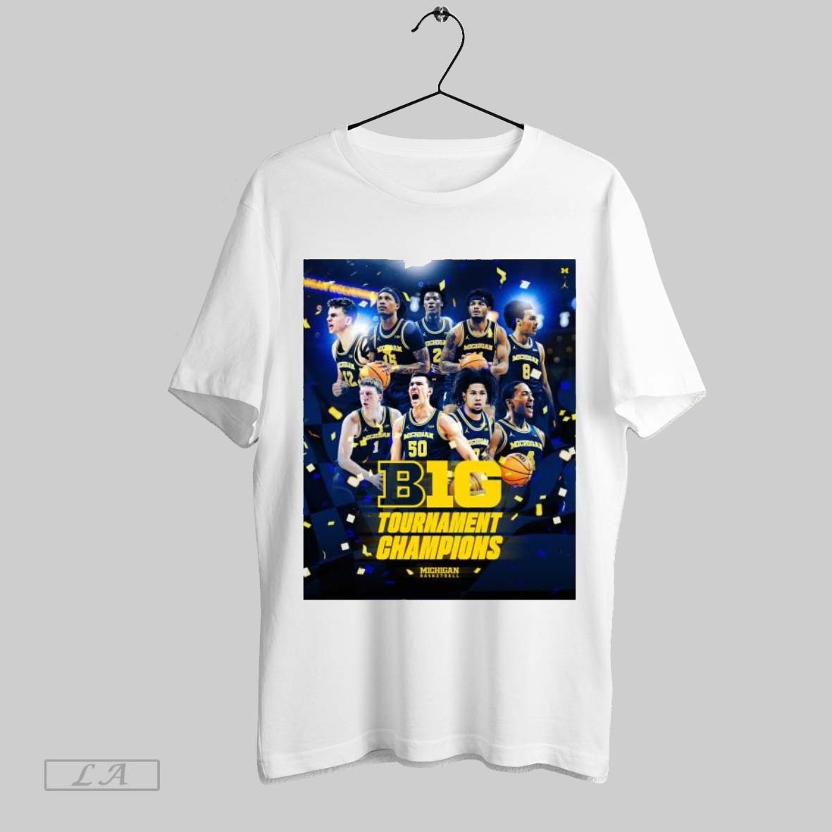Top Poster Michigan Wolverines Mens Basketball Win Wisconsin In B1g Tournament Champions 2025 T Shirt Sweatshirt Hoodie Shirt