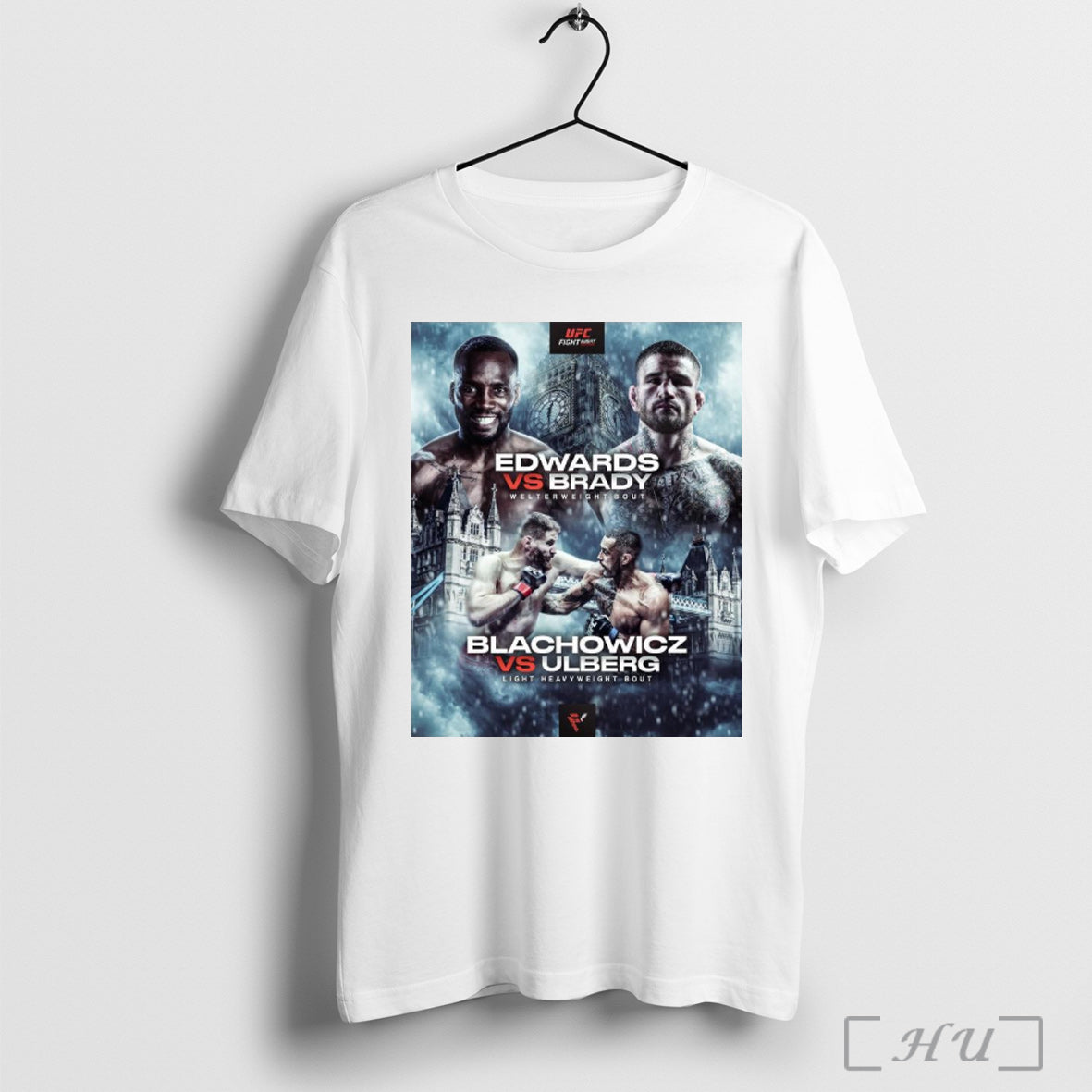 Trending Poster Ufc Fn Edwards Vs Brady Welterweight Bout Blachowicz Vs Ulberg Light Heavyweight Bout Mar 22 T Shirt Sweatshirt