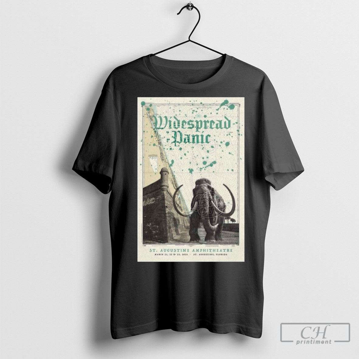 Widespread Panic St Augustine Amphitheatre St Augustine Fl March 21 23 2025 Shirt Sweatshirt Poster