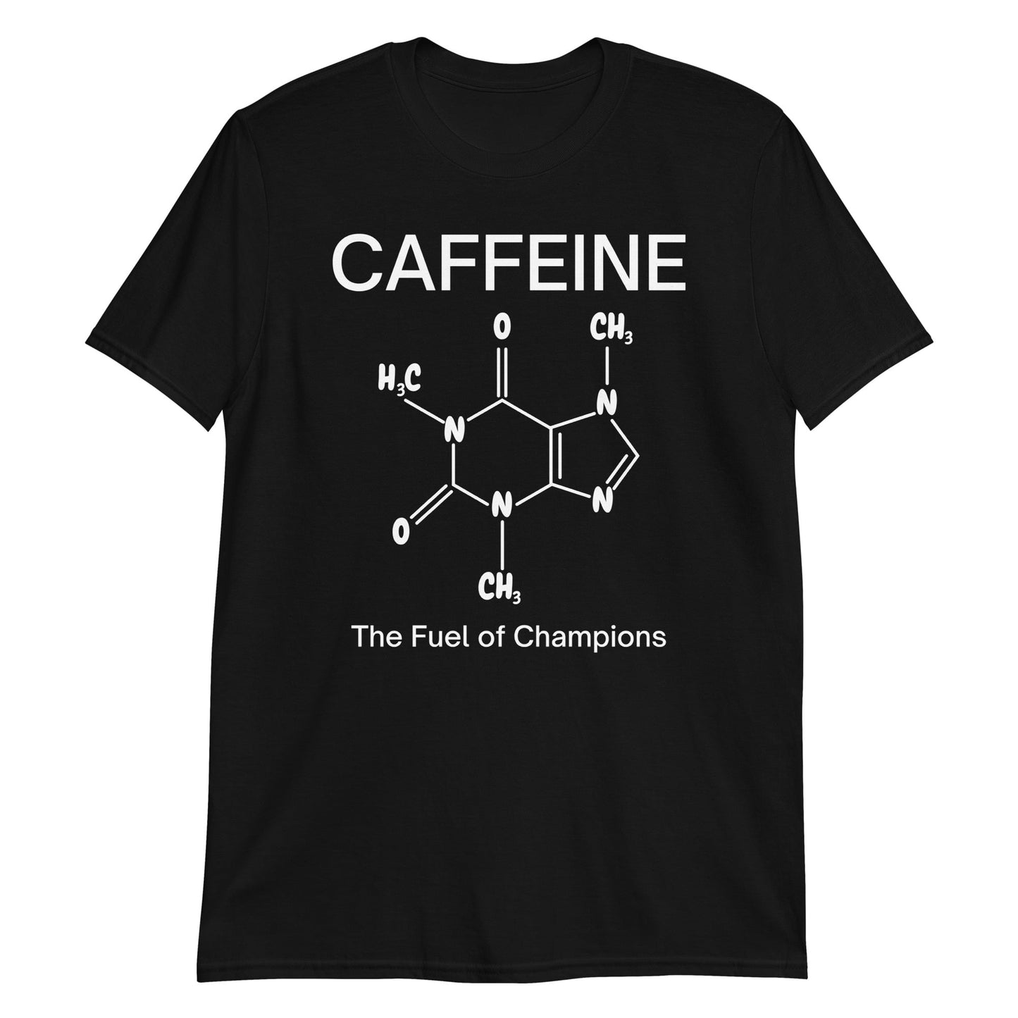 CAFFEINE Molecule – The Fuel of Champions Unisex T-Shirt