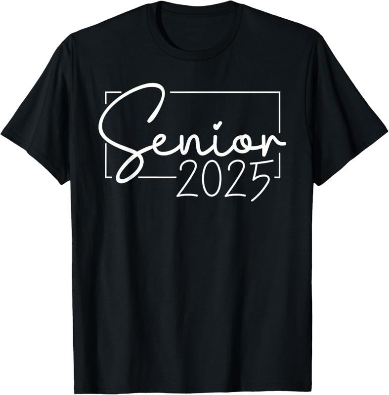 100% Cotton Senior 2025 Class of 2025 Graduation T-Shirt
