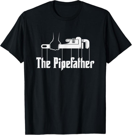 100% Cotton The Pipefather - Funny plumber T-Shirt