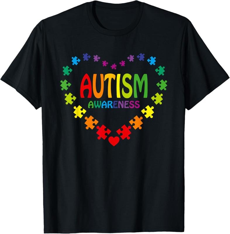 100% Cotton World Autism Awareness 2 April 2025 Autism Cute Autistic T-Shirt