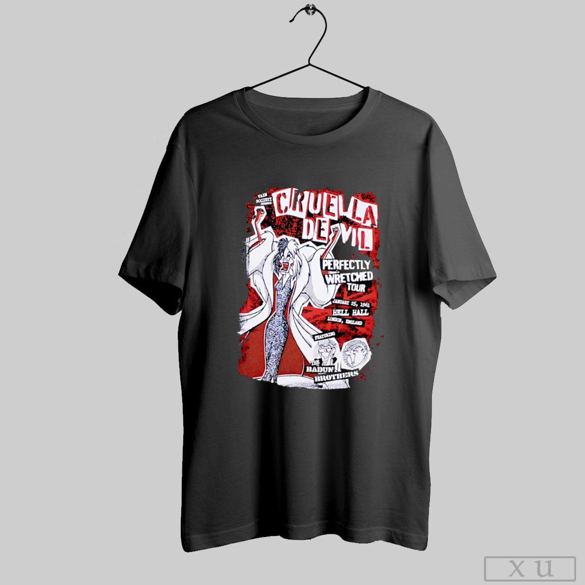 101 Dalmatians Cruella Tour Shirt