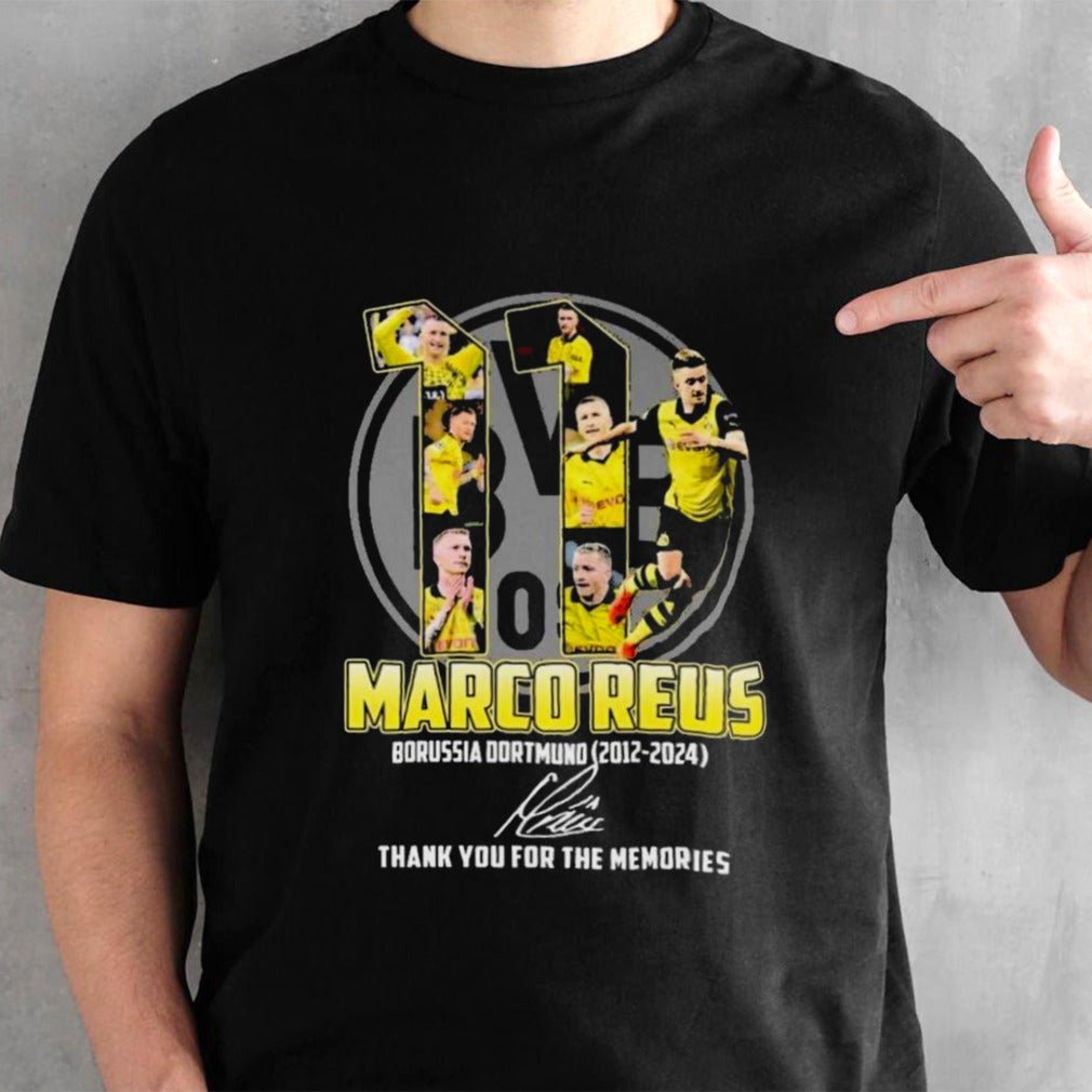 11 Marco Reus Borussia Dortmund 2012-2024 Thank You For The Memories T-Shirt