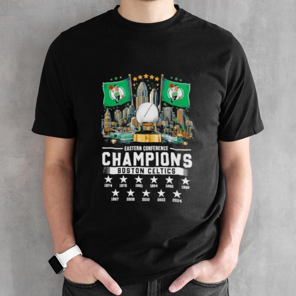 11X Boston Celtics Eastern Conference Champions T-Shirt
