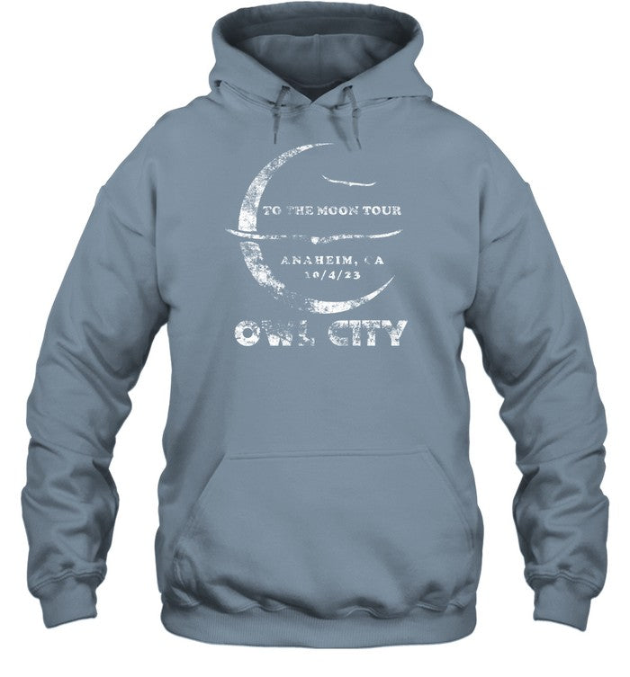 To The Moon Tour Anaheim Owl City Hoodie