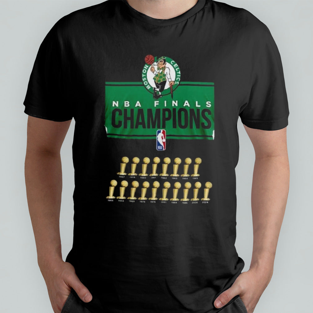 18 Times NBA Champions Title Boston Celtics Personalized 2024 Shirt