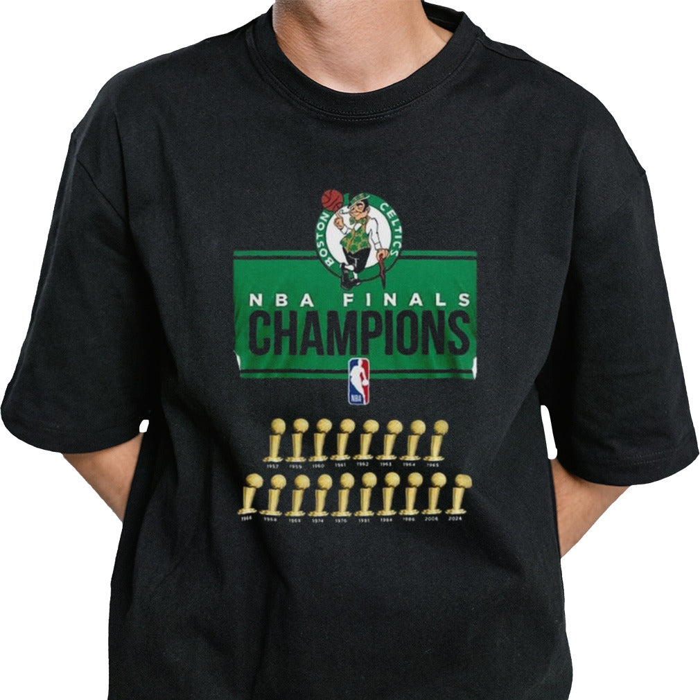 18 Times NBA Champions Title Boston Celtics Personalized 2024 Shirt