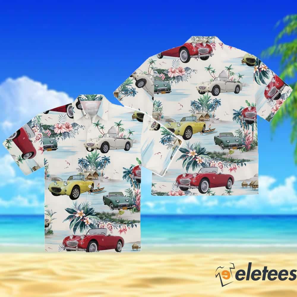 1959 Austin-Healey Bugeye Sprite Hawaiian Shirt