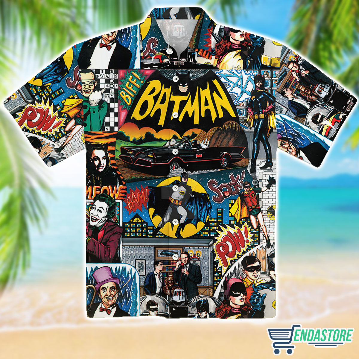 1966 Batman Unisex Hawaiian Shirt