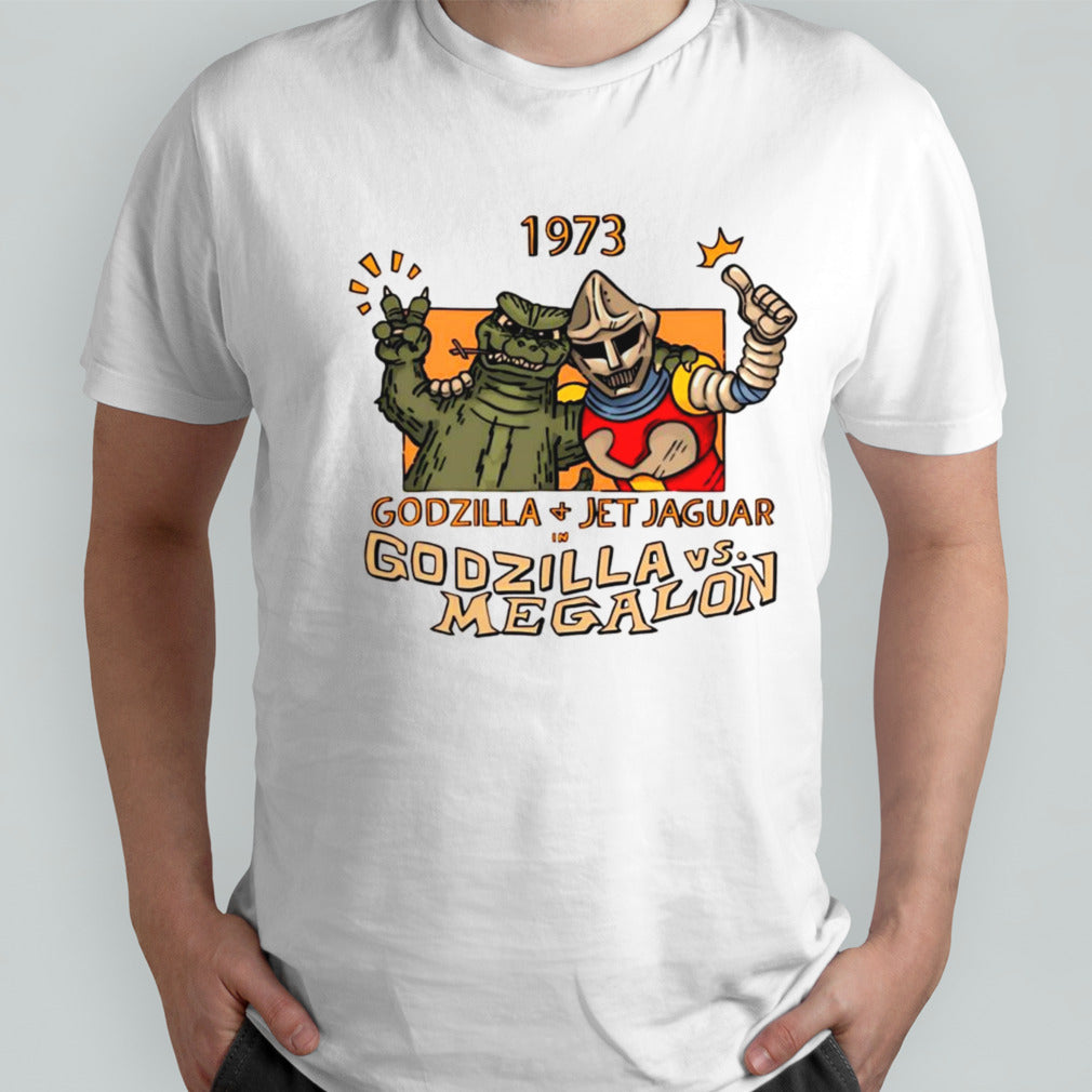1973 Godzilla Jet Jaguar In Godzilla Vs Megalon shirt