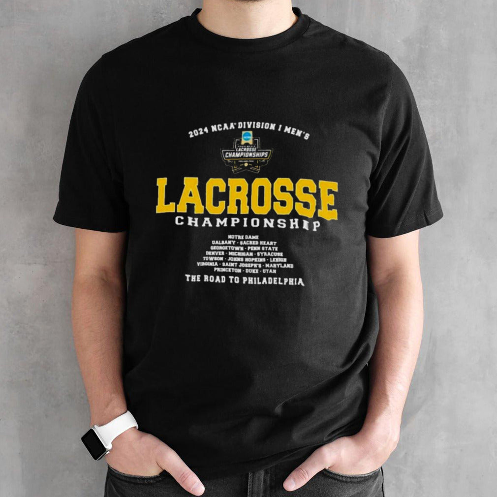 1st Rounds 2024 NCAA Division I Menâ€™s Lacrosse Championship Shirt
