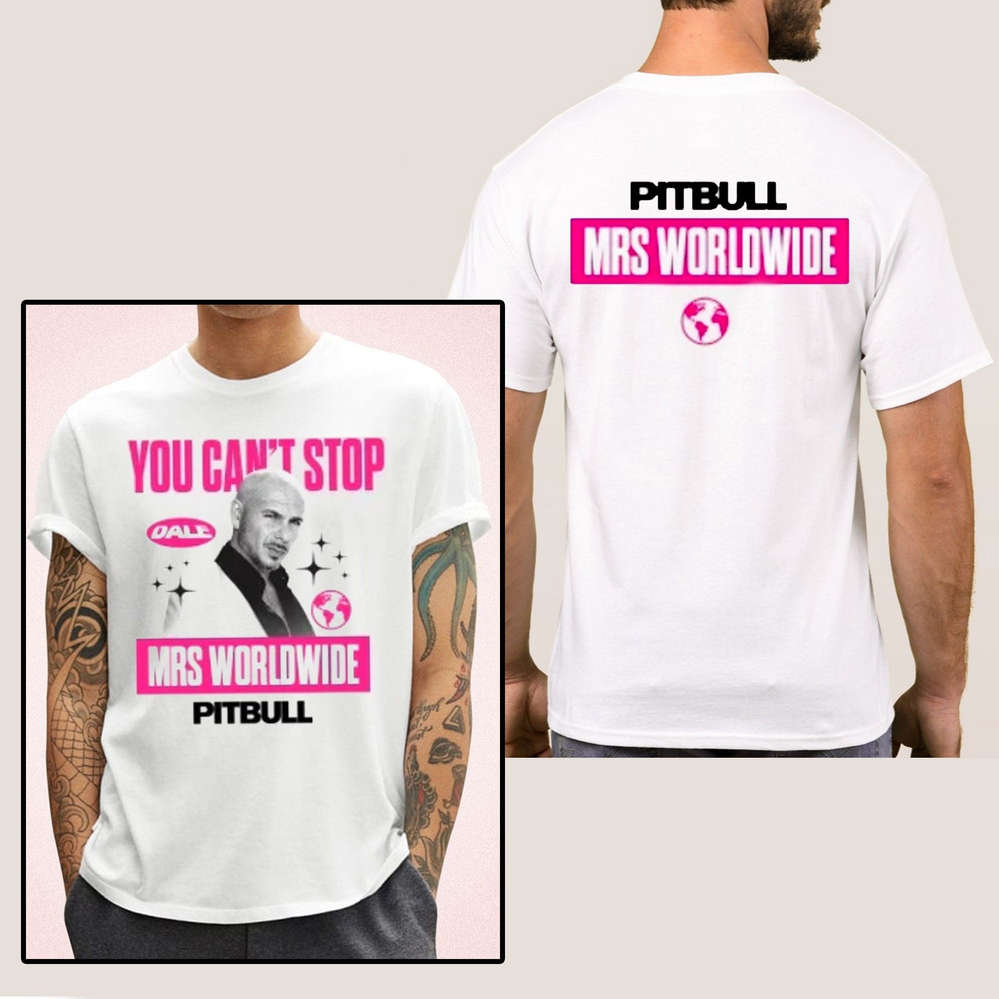 Pitbull Can't Stop Us Now Summer Tour 2022 Shirt Hoodie Sweatshirt | TeeSparky.com