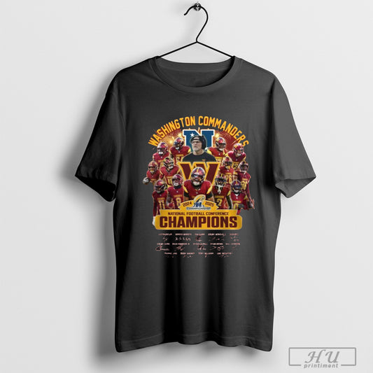 2024 2025 Nfc Champions Washington Commanders T Shirt Sweatshirt Posters