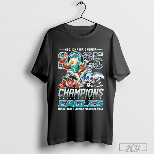 2024 2025 Nfc Champions Nfl Philadelphia Eagles Jan 26 2025 T Shirt Sweatshirt Posters