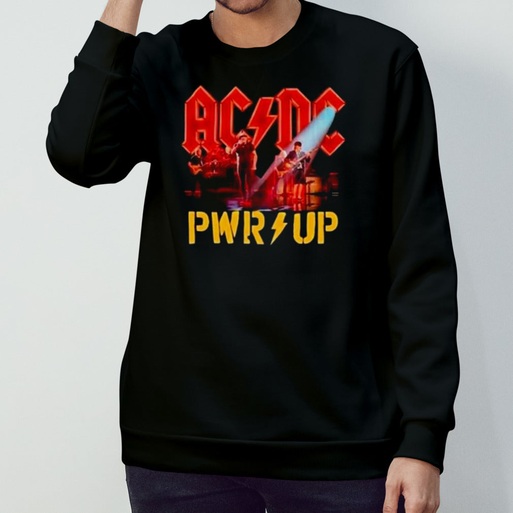 2024 Acdc Pwr Up World Tour Shirt Rock Band Graphic Fan Shirt
