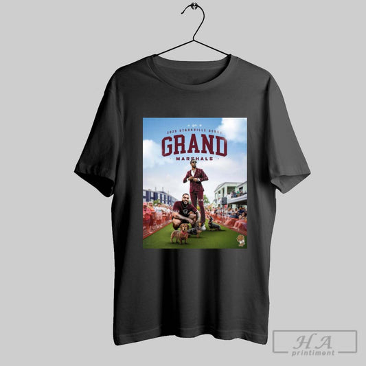 2025 Starkville Derby Grand Marshals Jt Gray Jeffery Simmons And Starkville Derby Mississippi State Football Poster T Shirt