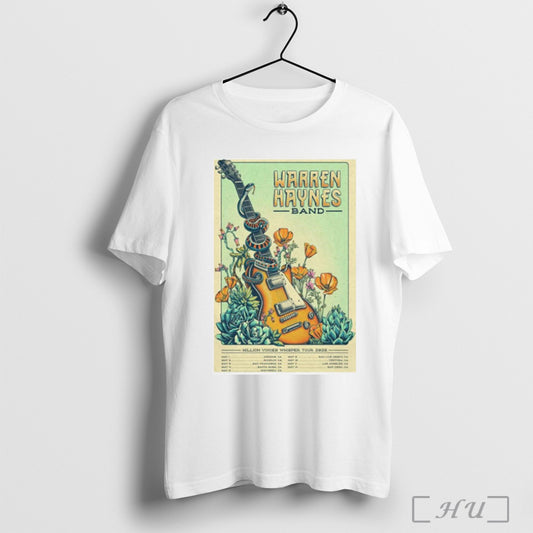 2025 Warren Haynes Band Poster Million Voices Whisper Tour T Shirt Sweatshirt