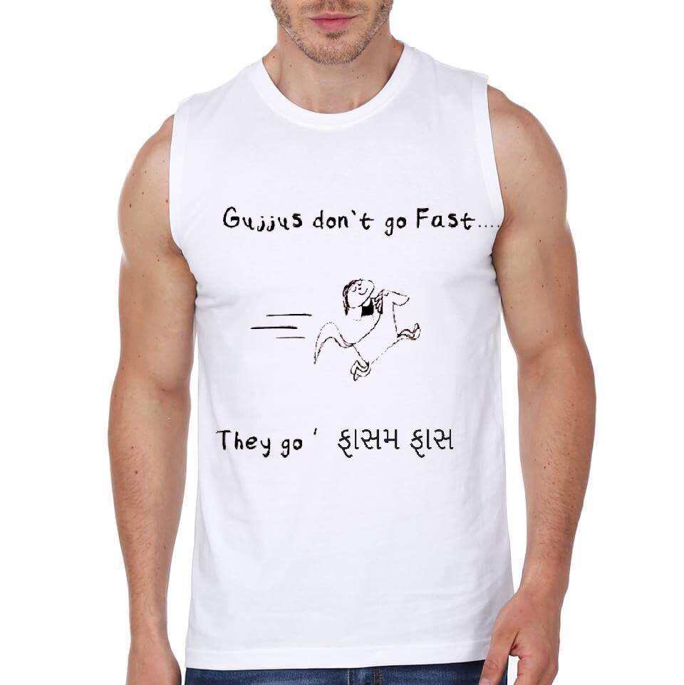 Gujjus Donâ€™T Go Fast Gym Vest T-Shirts, Hoodie, Sweatshirt