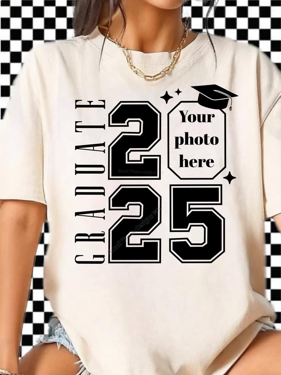 2025 GRAD PHOTO TEE Hoodie, Sweatshirt | TeeSparky.com (Image 1)