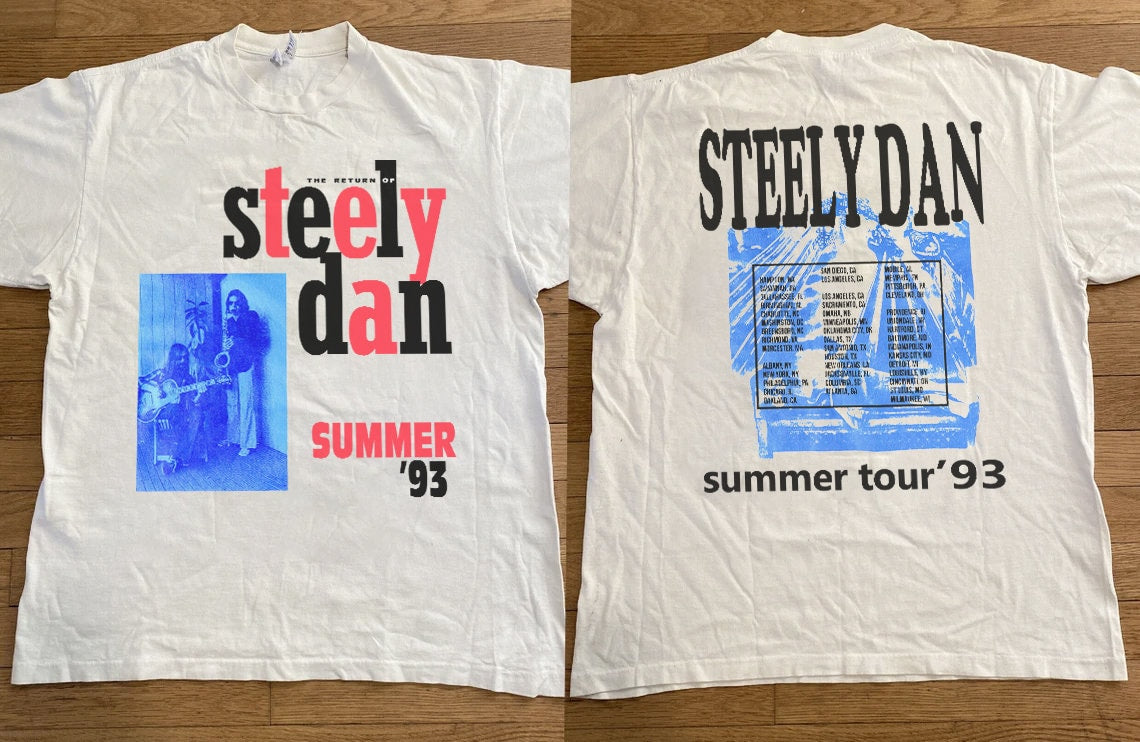 The Returned of 1993 Steely Dan Summer Tour '93 T-Shirt Hoodie Sweatshirt | TeeSparky.com