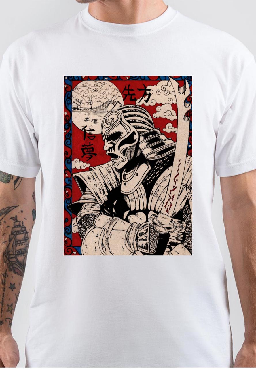 Samurai T-Shirt Style001 Hoodie, Sweatshirt | TeeSparky.com