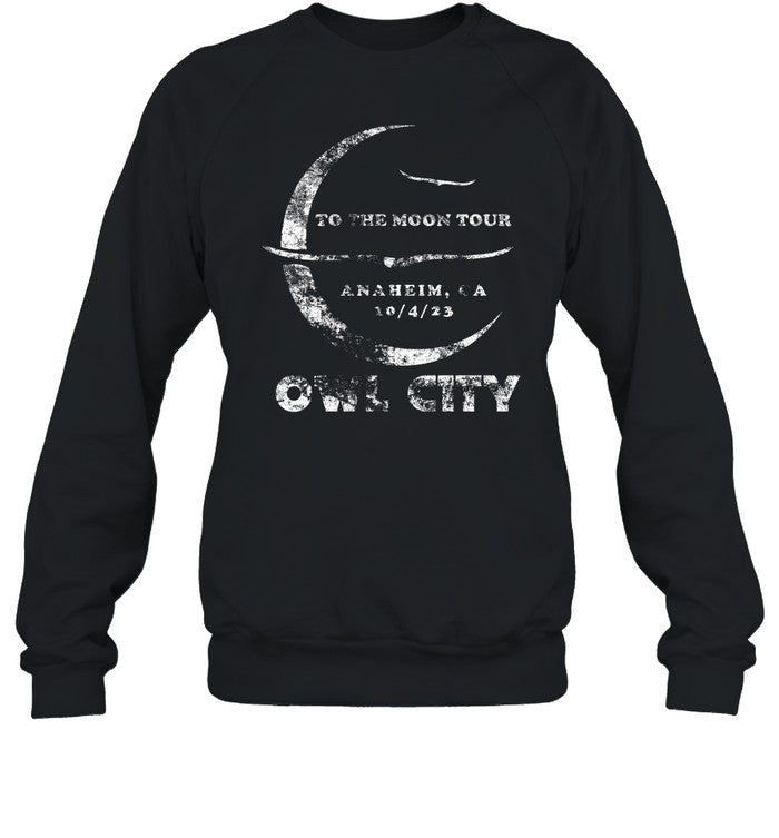 To The Moon Tour Anaheim Owl City Hoodie
