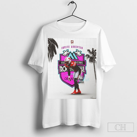 Abc Wisconsin Badgers Invite Accepted John Pius Linebackers Headed To The 2025 Tropical Bowl Signature T Shirt Sweatshirt Cutom Poster Coffee Mugs Ornaments