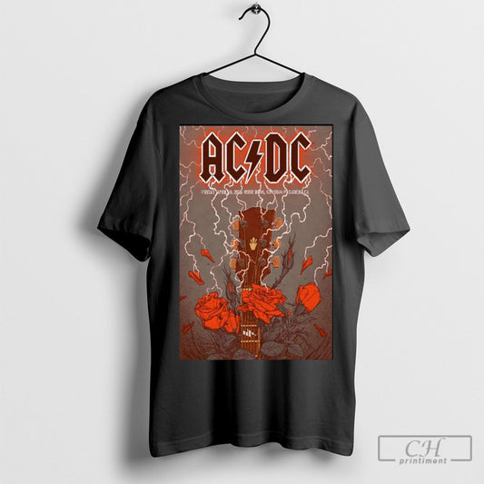 Ac Dc At Rose Bowl Stadium In Pasadena Ca On Friday April 18 2025 Concert Poster Tee Shirt Sweatshirt