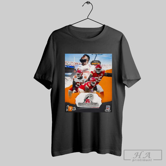 Afc Championship Game Trey Smith Kansas City Chiefs 4 Years In The League Tennessee Football Poster T Shirt