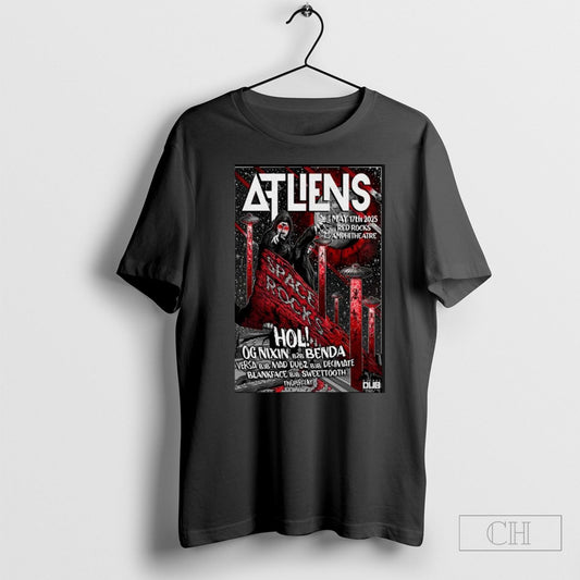 Atliens May 17 2025 Red Rocks Poster Morrison Co T Shirt