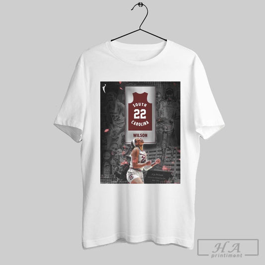 Aja Wilson There Will Never Be Another 22 For South Carolina Womens Basketball Wnba Poster T Shirt