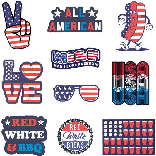 America Sticker Extra Large Stickers for Adults Funny Adhesives with Memes Patriotic  Funny Sarcastic  Multi