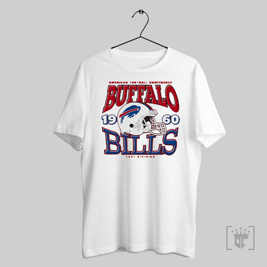 American Football Conference Buffalo Bills 1960 East Division Helmet T Shirt