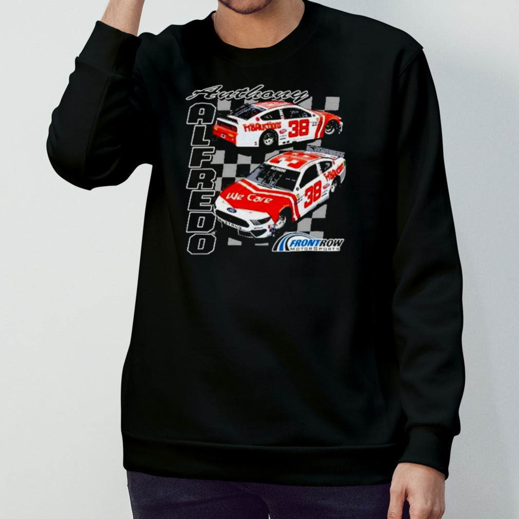 Anthony Alfredo Checkered Flag FR8 Throwback 1-Spot Graphic Shirt