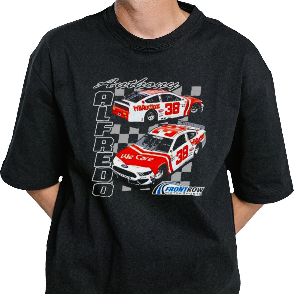 Anthony Alfredo Checkered Flag FR8 Throwback 1-Spot Graphic Shirt
