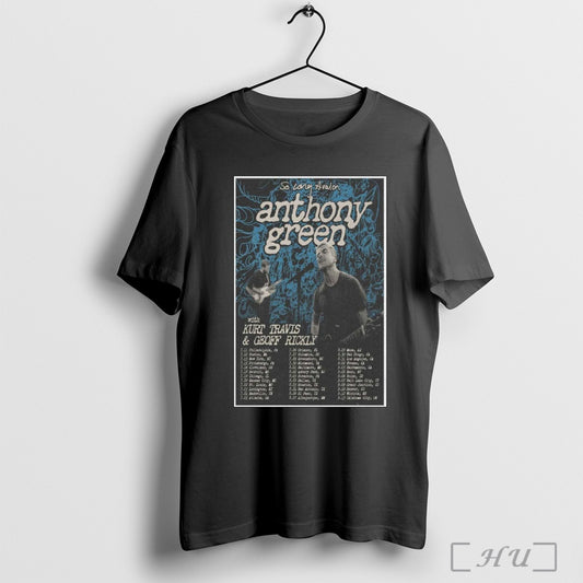 Anthony Green So Long Avalon Tour 2025 Poster T Shirt Sweatshirt